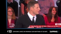 Matthieu Delormeau frappé par Capucine Anav dans Il en pense quoi Matthieu (Vidéo)