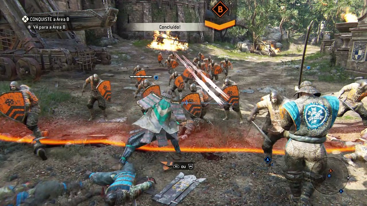 For Honor Beta - Testando  a  beta (Ps4)
