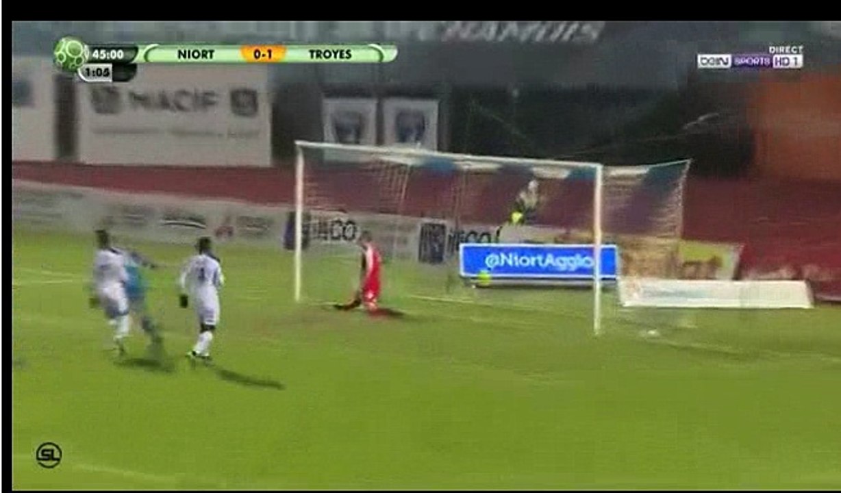 Solomon Sambia Amazing Goal HD - Niort 1-1 Troyes 10.02.2017