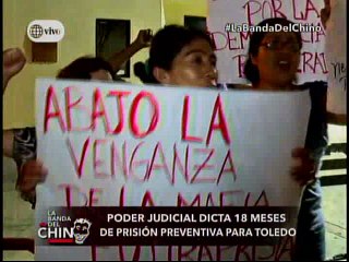 Nota - Abogado de Toledo se pronuncia tras orden de captura para expresidente