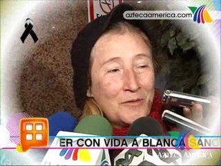 Familiares y amigos hablan de la muerte de Blanca Sánchez.