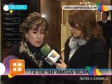 Laura Zapata habla de la muerte de Blanca Sánchez.
