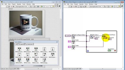 NI myRIO_ Webcam - video stream