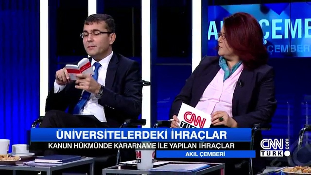 Poyraz Üniversitelerden yapılan ihraçlar anayasaya aykırı