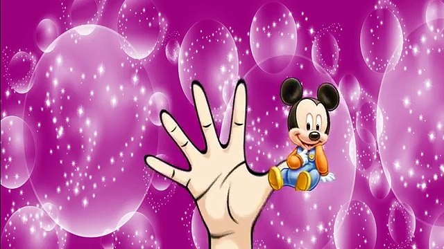 mickey mouse nursery rhymes for children | mickey mouse finger family songs for kids
