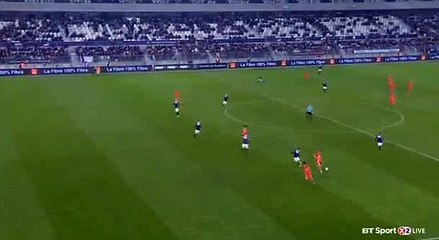 Edinson Cavani Second Goal HD - Girondins 0-3 PSG 10.02.2017