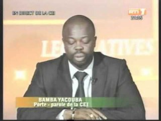 Législatives   Proclamation des resultas du Mercredi 2ème partie