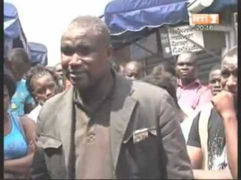 Les commerçants du marché de Cocody mécontents du promoteur de ce marché