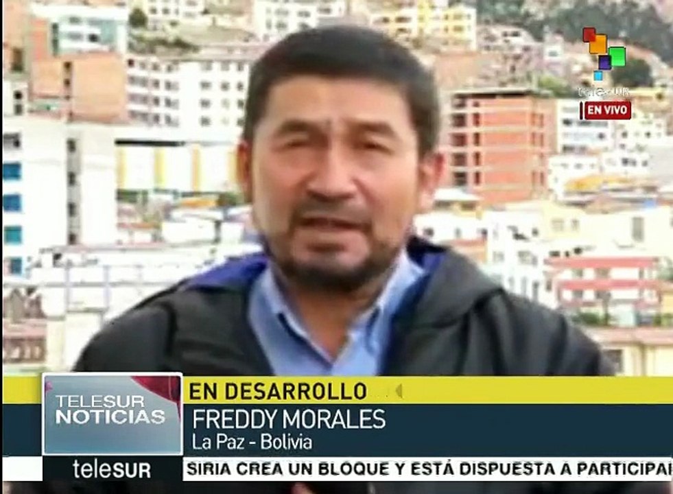 Bolivia: supervisa Evo Morales zonas afectadas por plaga de langostas