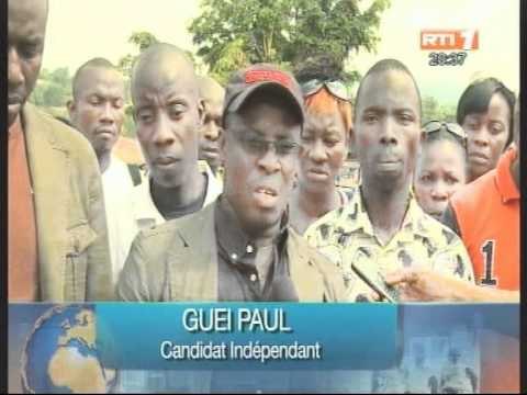 Législatives 2011 - 7ème et dernier jour de campagne à Touleupleu