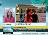 Colombia: ELN expresa preocupación por asesinatos de líderes sociales