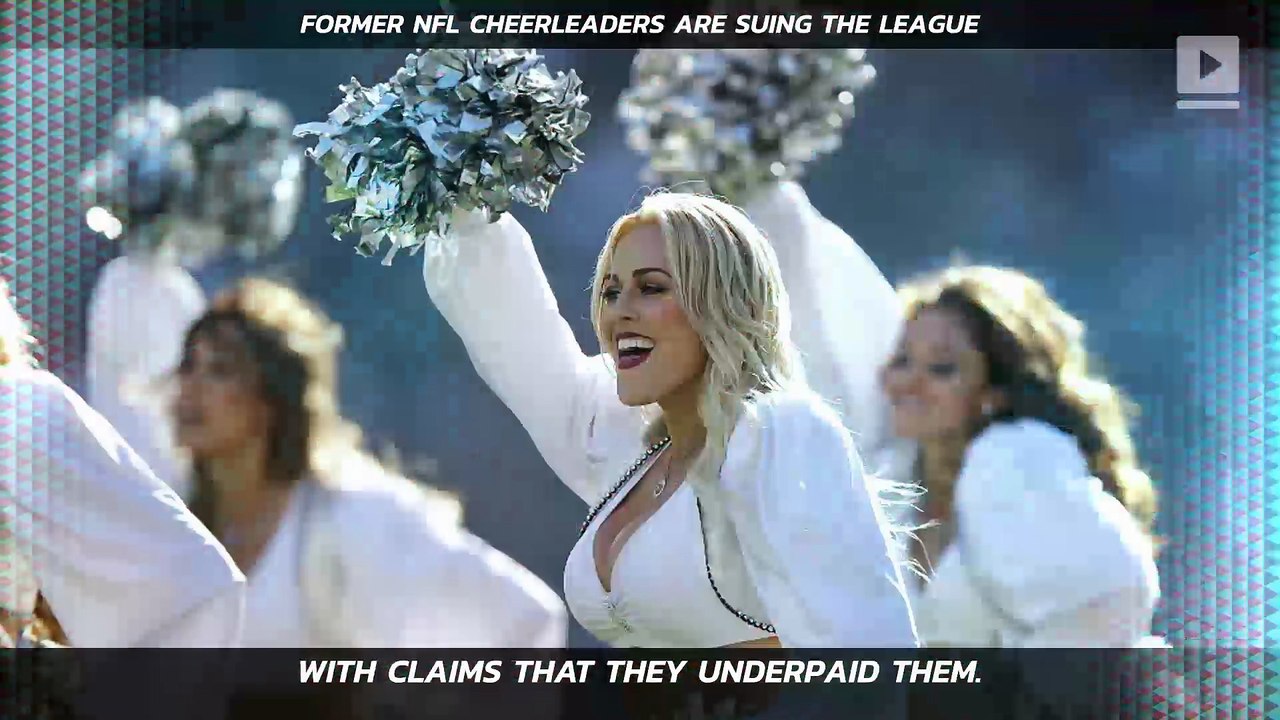 Ex-NFL cheerleaders suing league over claims they were underpaid