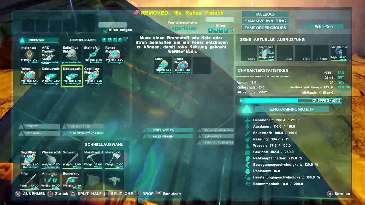 DonAleszandro ARK Survival Evolved : ««-Aufbau eines Imperiums mit Don Rambo-»» (876)