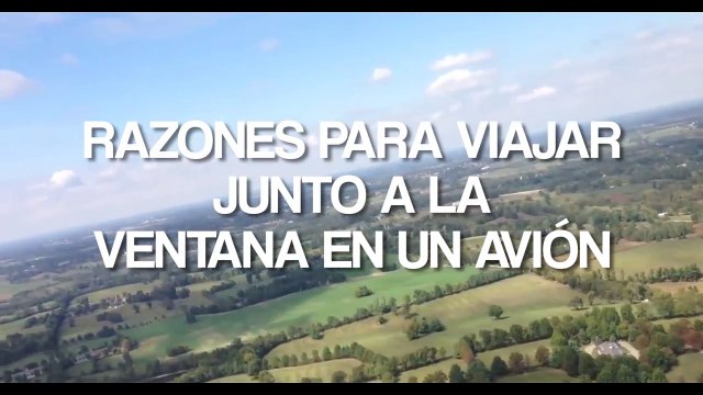 Razones por las que siempre debes viajar al lado de la ventana en un avión