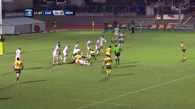 SITE OFFICIEL STADE MONTOIS RUGBY - ESSAI 3 D. GERBER - USC vs SMR