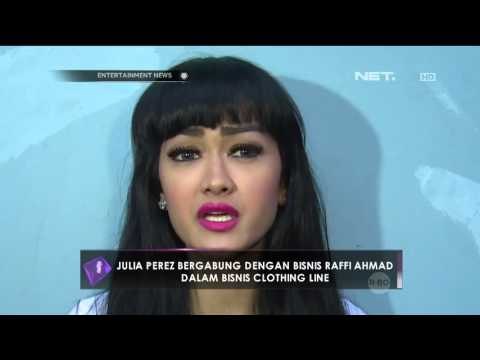 Julia Perez Bergabung dengan Raffi Ahmad Bisnis Clothing Line