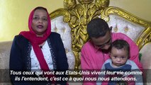 Une famille soudanaise peut enfin partir aux EU malgré des peurs