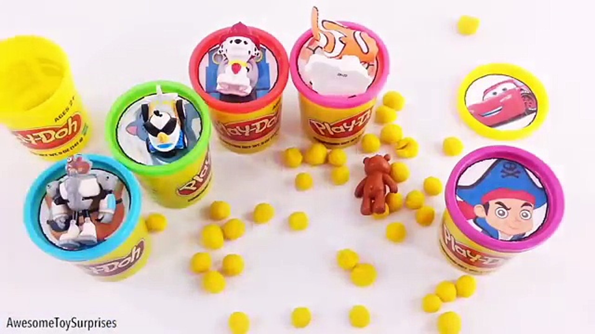 play doh surprise eggs frozen