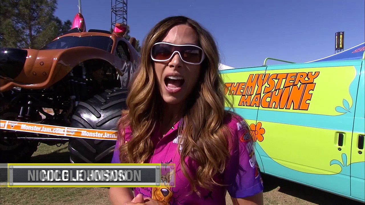 Scooby-Doo: Monster Jam interviews Nicole