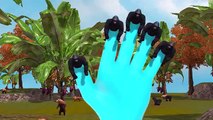 3D Gorilla Animated Finger Family Rhymes For Children | Top Animated Animal Rhymes