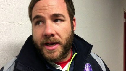 Julien Laïrle après la défaite à Aurillac