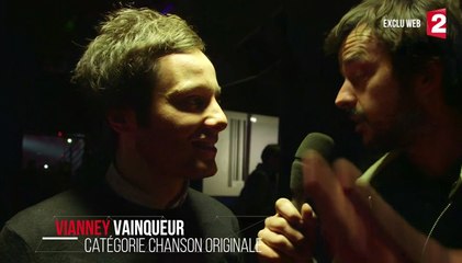 SORTIE DE SCENE avec Vianney