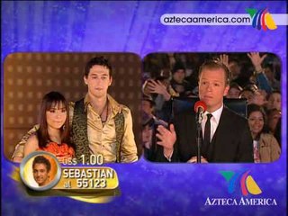 Sebastian nominado en el último concierto de La Academia