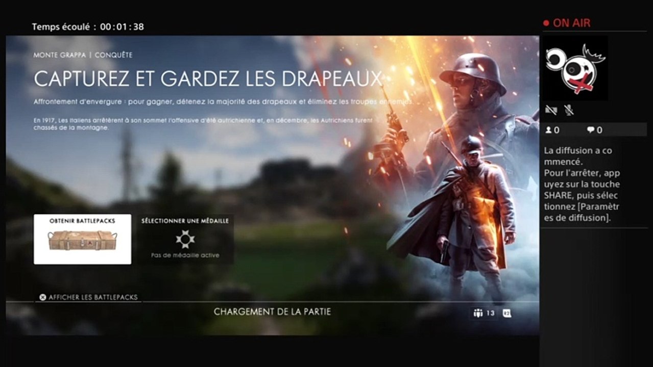 Diffusion PS4 en direct de O-Comme-Oreo