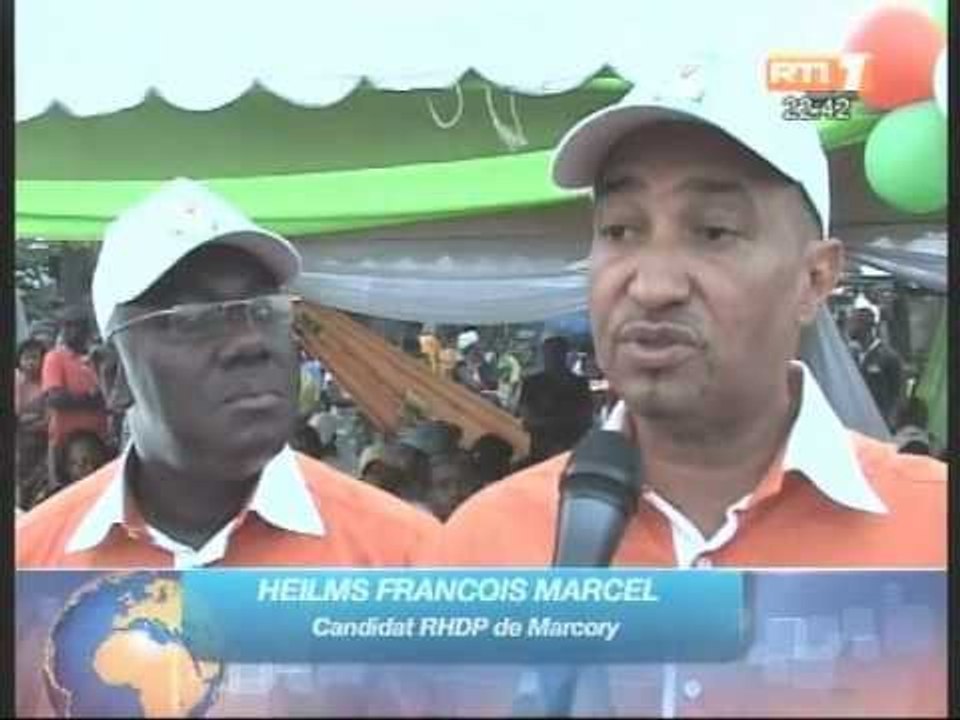 Législatives 2011 - 3ème Jour de campagne dans la commune de Marcory