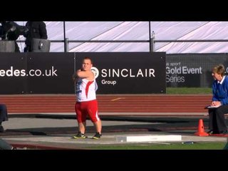 Men's shot put F41 | 2014 IPC Athletics European Championships Swansea