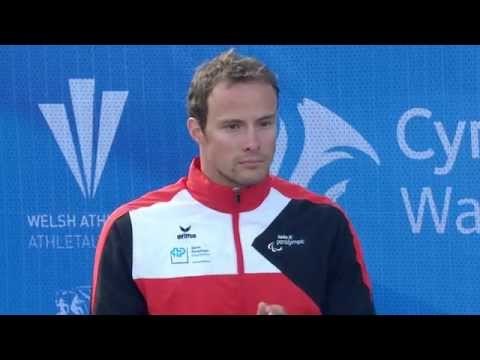 Men's 5,000m T54 | Victory Ceremony | 2014 IPC Athletics European Championships Swansea