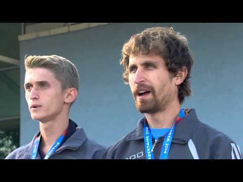 Men's 1,500m T11 | Victory Ceremony | 2014 IPC Athletics European Championships Swansea