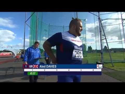 Men's discus F42 | 2014 IPC Athletics European Championships Swansea