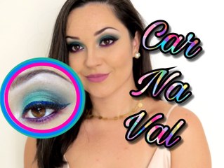 Maquiagem poderosa para os dias de carnaval 2017