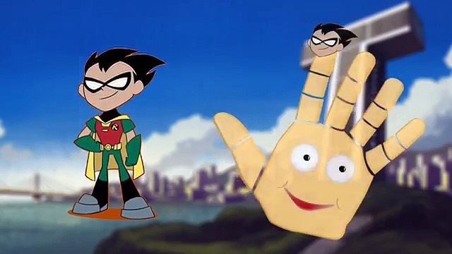Teen Titans Finger Family Nursery Rhyme For Kids | Finger Family Planet
