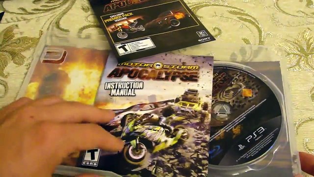 PS3 Motorstorm Apocalypse Release Day Unboxing (US Version) + How I Get My Games!