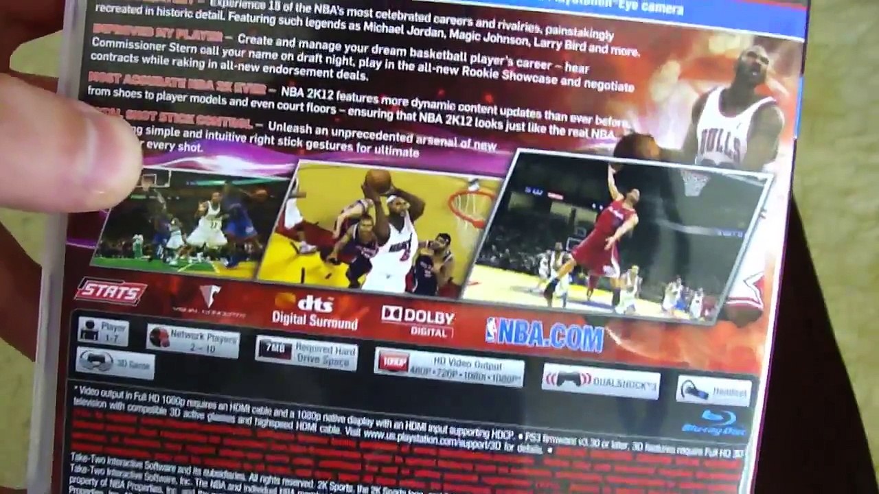 PS3 NBA2K12 Unboxing Kobe Edition