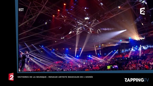 Victoires de la musique 2017 - Renaud : artiste masculin de l'année (vidéo)