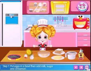 Kiki Cinnamon French Toast cooking game kitchen gameplay new cooking games jeux video en ligne 2wECV