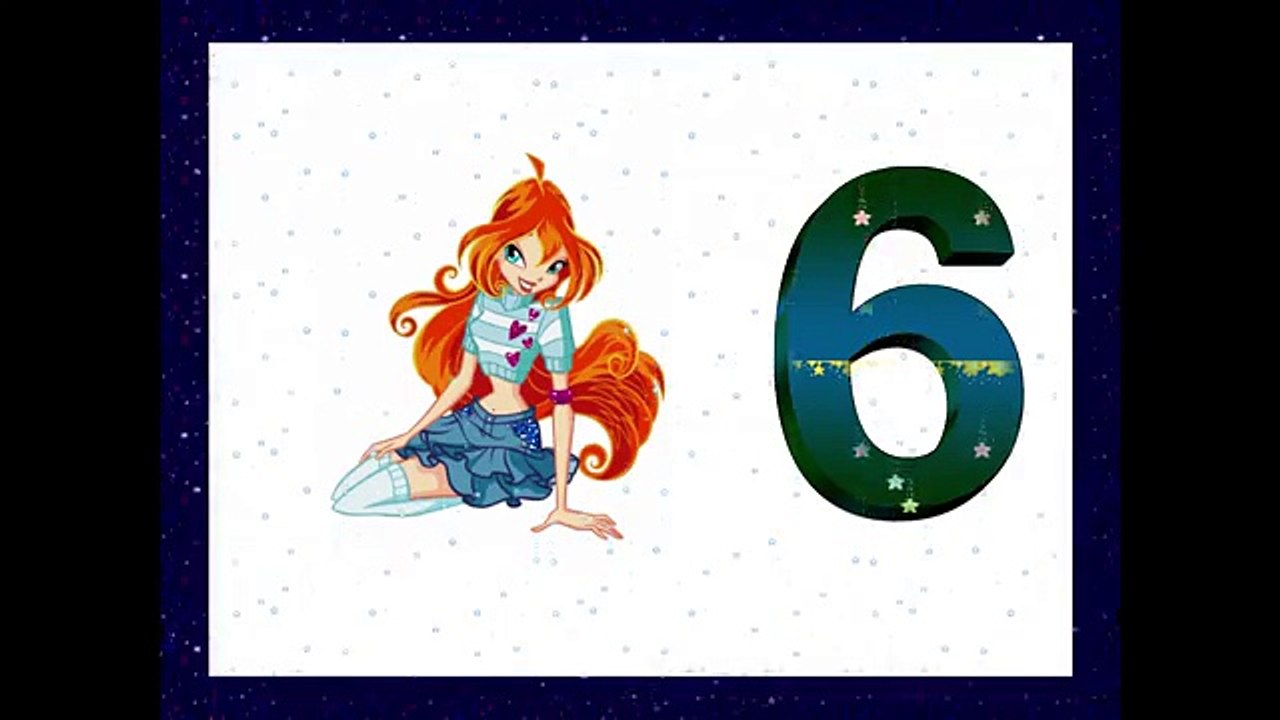 Испанские числа для обучения детей считать от 1 до 10