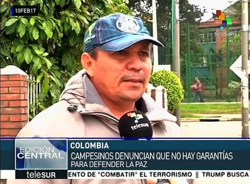 Colombia: preocupa a campesinos la reparamilitarización de comunidades