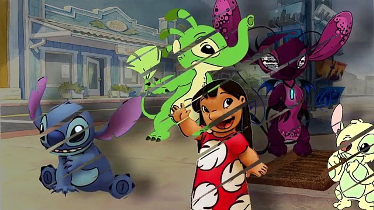 Lilo Stitch Cartoon Finger Family Nursery Rhyme