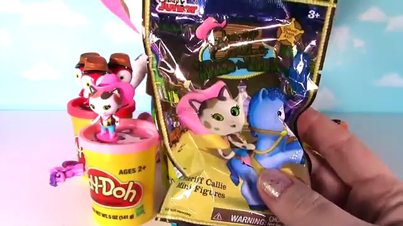 Play Doh Learn Colors with Mickey Mouse Clubhouse, Sheriff Callie & My Little Pony Compilation