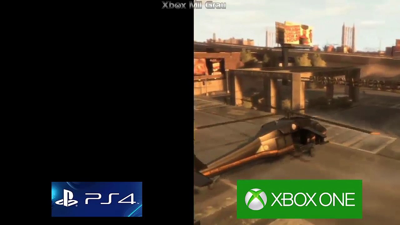 Grand Theft Auto IV - Xbox One/PS4 Comparison