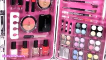 My New MAKEUP CASE! Nail Polish! 32 Eyeshadows Lipstick! Brushes! BubblePOP Beauty FUN