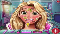 Рапунцель волшебные происшествия врача и уход за кожей | Принцесса девочка игры | лучшие игры онлайн