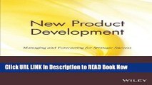 [Popular Books] New Product Development: Managing and Forecasting for Strategic Success FULL eBook