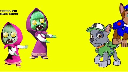 Coloring Pages Peppa Pig Zombie MASHA Bites Paw Patrol. Peppa Coloring Book #112
