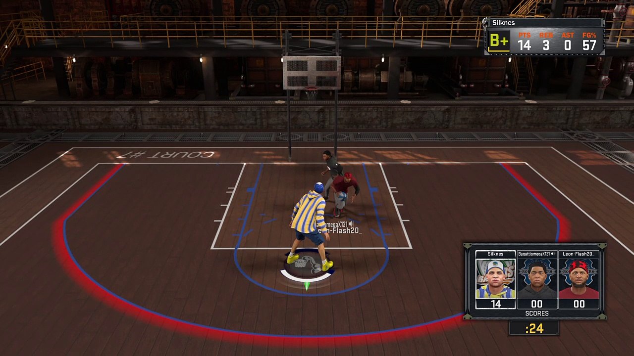 NBA 2K17 green winner
