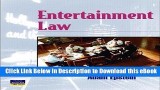[Read Book] Entertainment Law Kindle